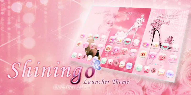 Shining GOLauncher EX Theme android App screenshot 6